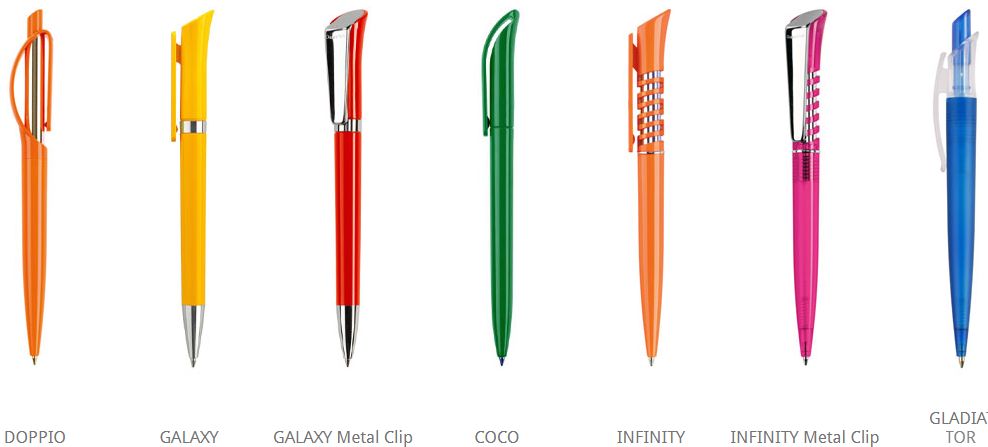 Dreampen balpennen bedrukken Doppio Galaxy Coco Infinity Gladiotor